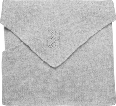 Victoria Wool Cashmere Scarf - Grey Melange