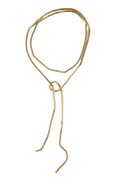 Gold Box Chain Rope - Gold