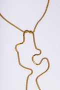 Gold Box Chain Rope - Gold