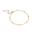 Beaded Chain Bracelet - Gold
