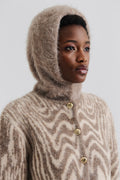 Brielle Alpaca Blend Balaclava - Taupe