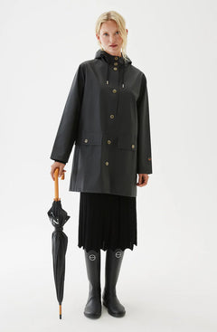 Britte Rain Coat - Black