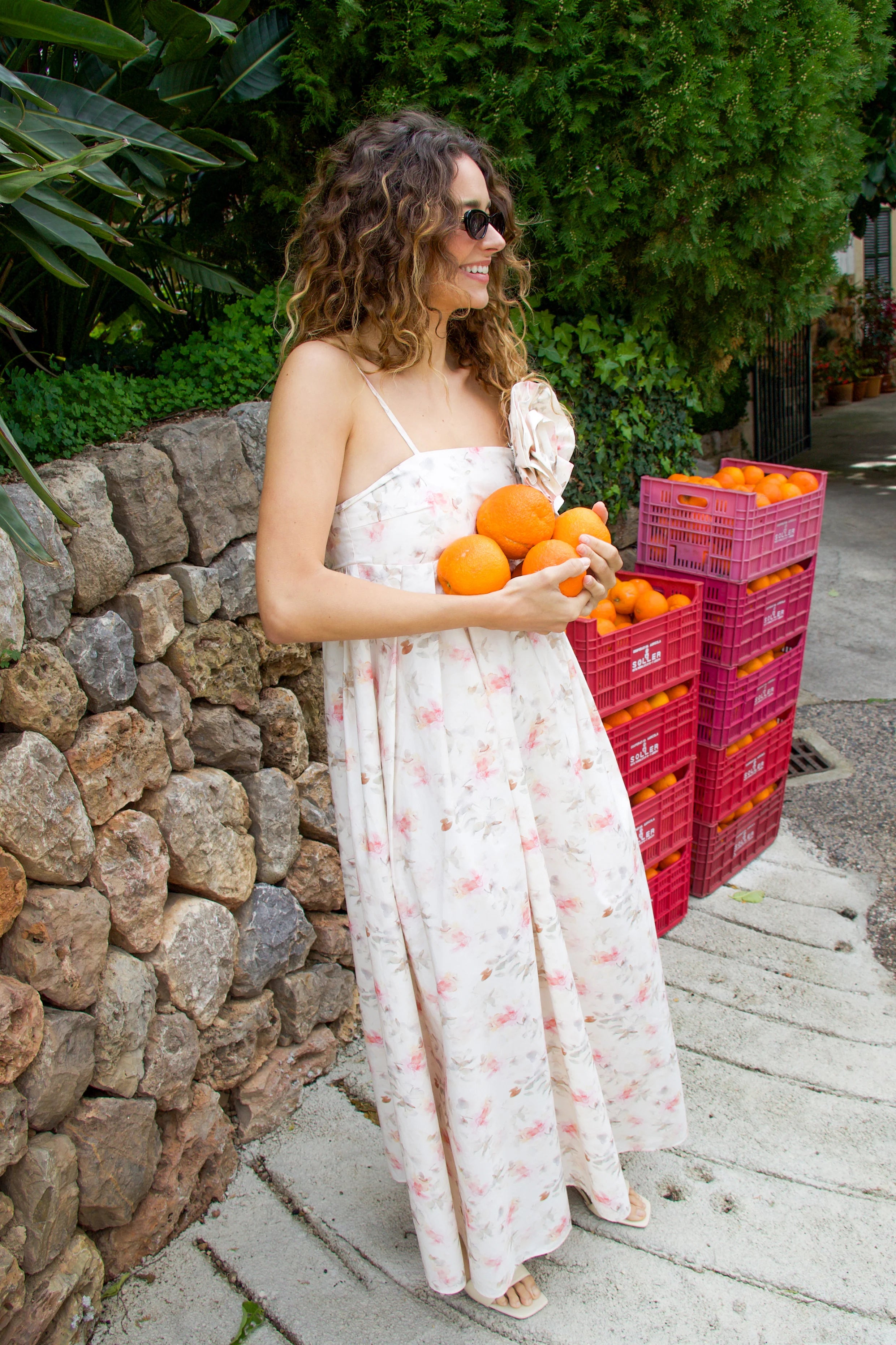 Bubble Dress - Faded Floral