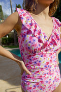 Agnes Swimsuit - Pink Cosmos