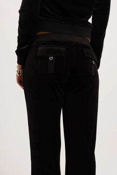 Caisa Ultra Low Rise Pants - Black