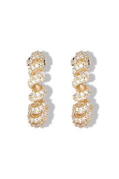 Wine Opener Earrings - Gold