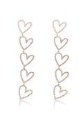 Crush On Me Earrings - Gold