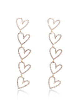 Crush On Me Earrings - Gold