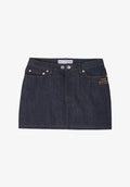 The Mini Skirt - Indigo
