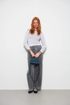 Crane Glossy Structure - Graphite Green