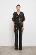 Tony Sequin Top - Black