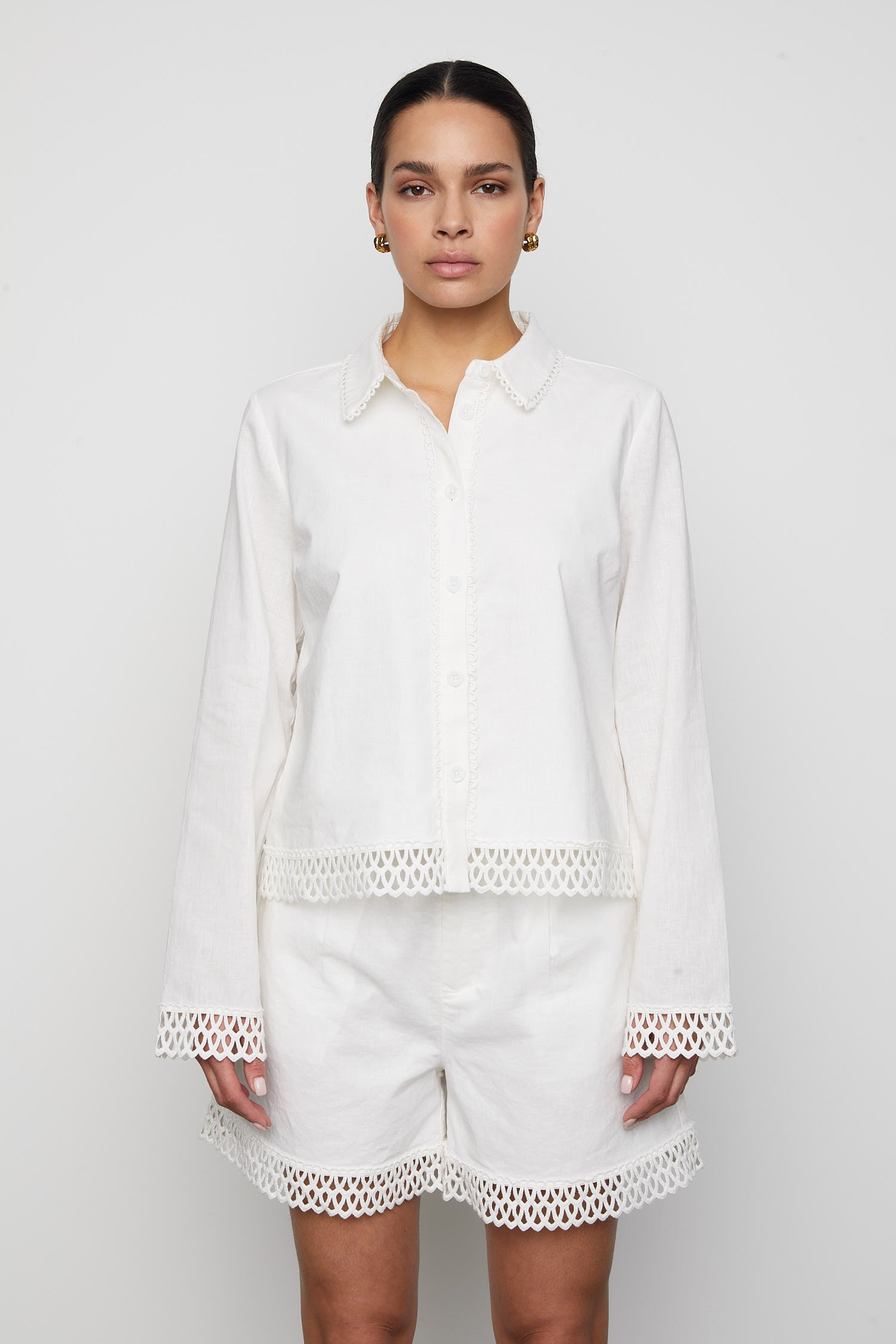 Agathia Shirt - White