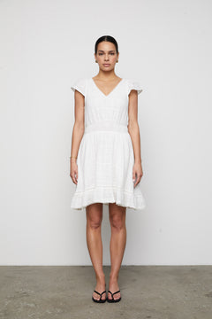 Melia Dress - White