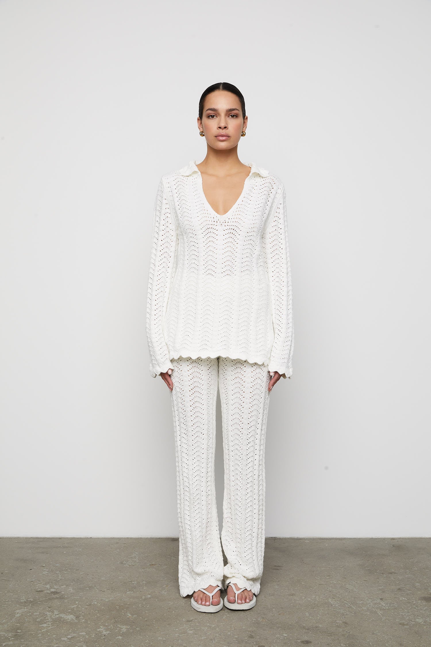 Atticus Trouser - Cream