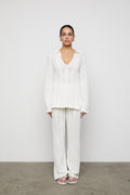 Atticus Trouser - Cream