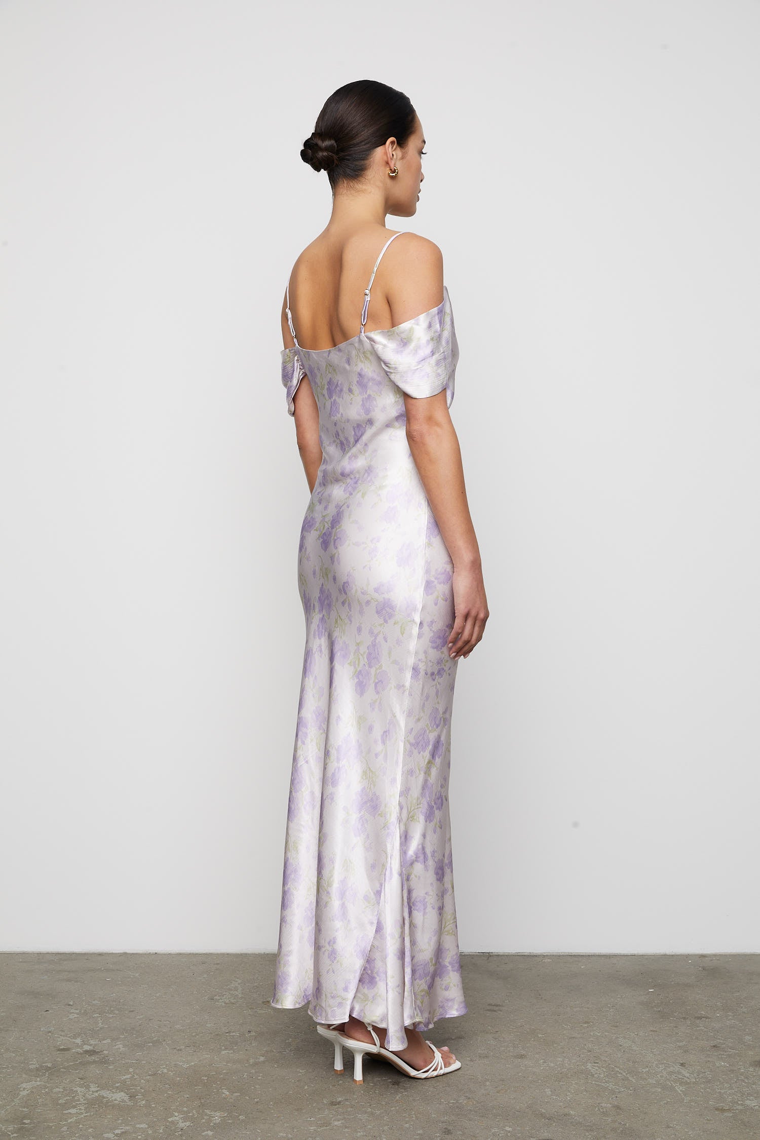 Lyra Dress - Lilac Jasmine Print