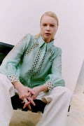 Cmmolly-Shirt Lace Band - Silt Green