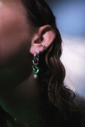 Twisted Deceiver Ear Cuff - Silver