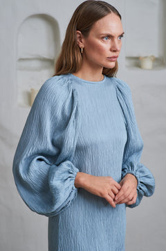 Carolina Crinkled - Soft Aqua