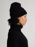 Cashmere Beanie "Elli" - Black