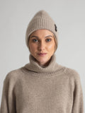 Cashmere Beanie "Elli" - Toast
