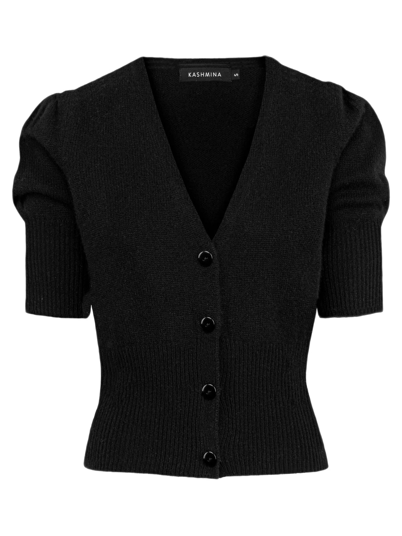 Cashmere Cardigan "Grace" - Black