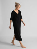 Cashmere Dress "June" - Black