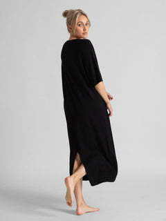 Cashmere Dress "June" - Black