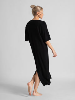 Cashmere Dress "June" - Black