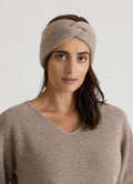 Cashmere Headband "Freya" - Toast
