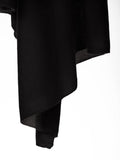 Cashmere Scarf  "Flow" - Black
