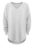 Cashmere Sweater "Alva" - Light Grey