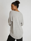 Cashmere Sweater "Alva" - Light Grey