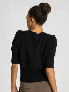 Cashmere Cardigan "Grace" - Black