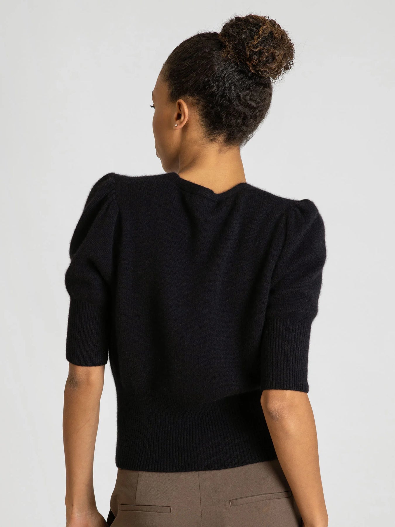 Cashmere Cardigan "Grace" - Black