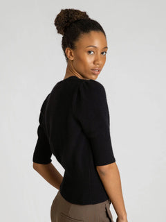 Cashmere Cardigan "Grace" - Black