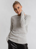 Cashmere Sweater "Saga" - Light Grey