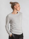Cashmere Sweater "Saga" - Light Grey