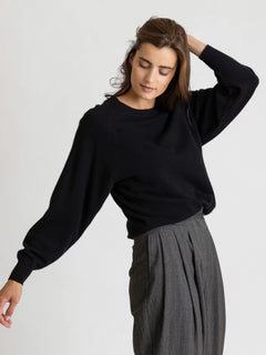 Cashmere Sweater "Embla" - Black