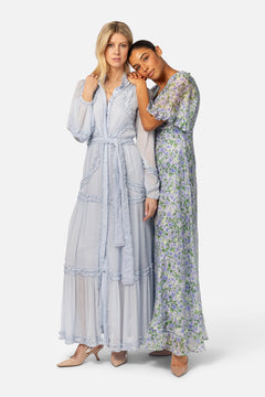 Violetta Maxi Dress - Light Blue