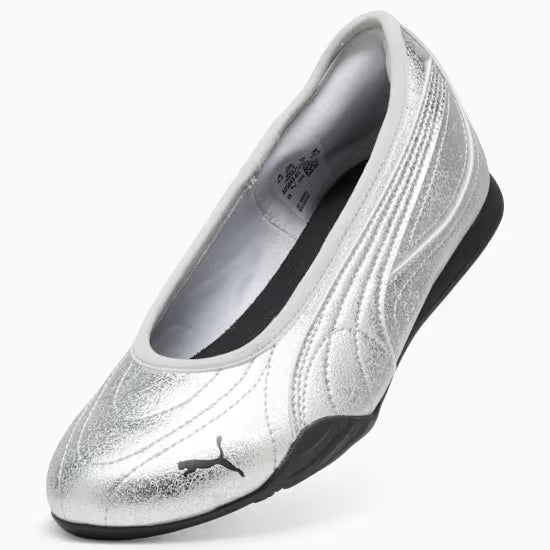 Puma Catch Soleil Ballerina Metallic Whisper - Puma Silver-Puma Black