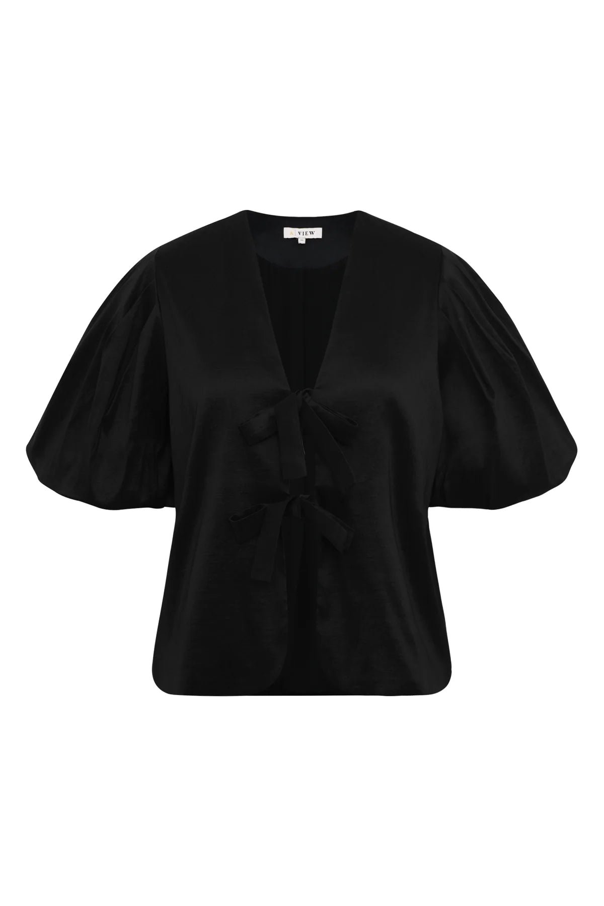 Christa Bow Jacket - Black