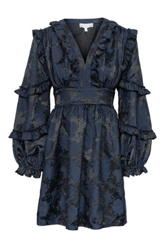 Claire Dress - Blue Dahlia