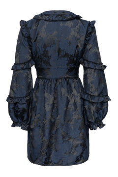 Claire Dress - Blue Dahlia