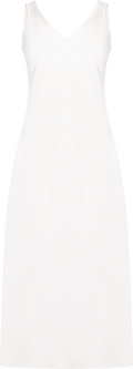 Claire Satin Dress - Off White