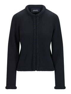 Claire Cotton Cardigan - Navy
