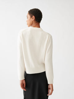 Alma Sweater - White