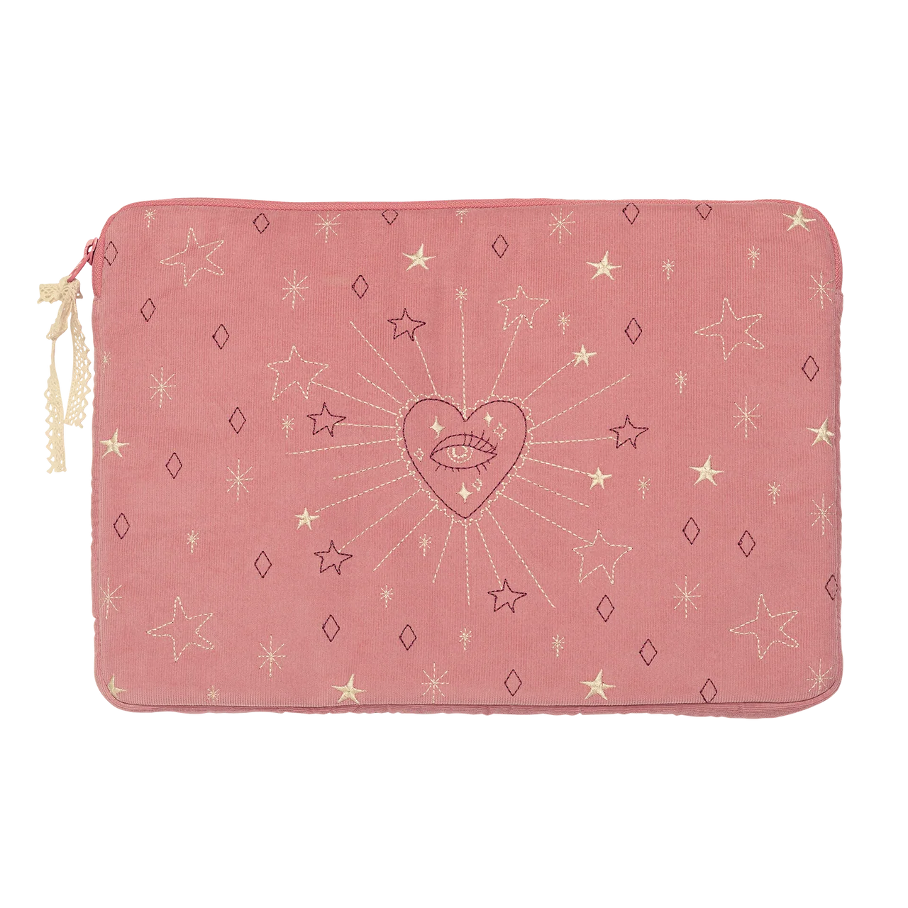 Computer Sleeve 13" - Pink Magic Heart & Moon