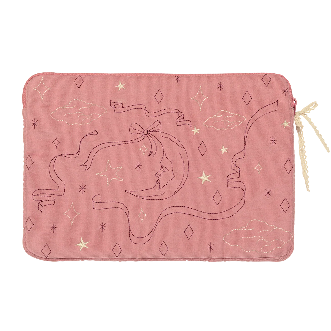 Computer Sleeve 13" - Pink Magic Heart & Moon