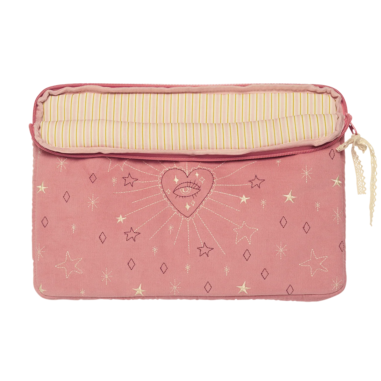 Computer Sleeve 13" - Pink Magic Heart & Moon
